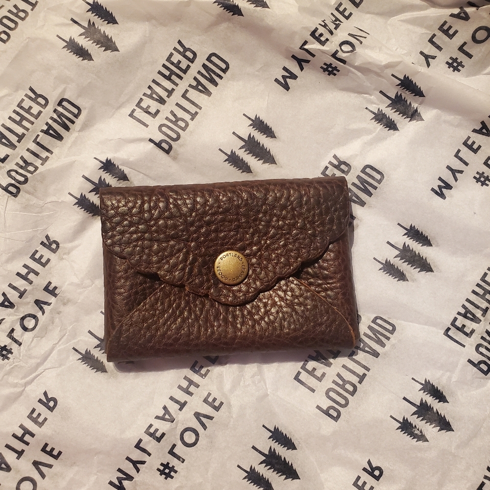 Portland Leather Goods Mini Daisy Wallet